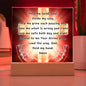 Children's Prayer Night Light 3 | "God, Hold My Hand" | Multi-Color LED Modes