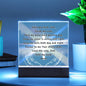 Children's Prayer Night Light | "God, Hold My Hand" | Multi-Color LED Modes