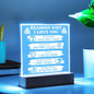 Reasons Why I Love You | Everything I Needed | Acrylic Plaque