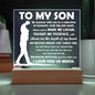 Son | Unwavering Belief | Acrylic Plaque