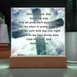 Children's Prayer Night Light 2 | "God, Hold My Hand" | Multi-Color LED Modes