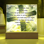 Children's Prayer Night Light 2 | "God, Hold My Hand" | Multi-Color LED Modes