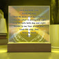 Children's Prayer Night Light | "God, Hold My Hand" | Multi-Color LED Modes