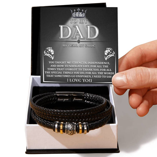 Dad | I Need To Say | Love You Forever Bracelet