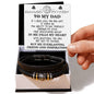 Dad | Through My Eyes | Love You Forever Bracelet