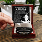 Step Dad | As His Own | Love You Forever Bracelet