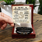 Husband | Battle For You | Love You Forever Bracelet
