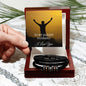 To My Badass Husband | Love You Forever Bracelet