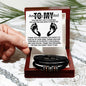Step Dad | Care For Me | Love You Forever Bracelet