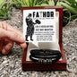 Dad | Warrior Dad | Love You Forever Bracelet
