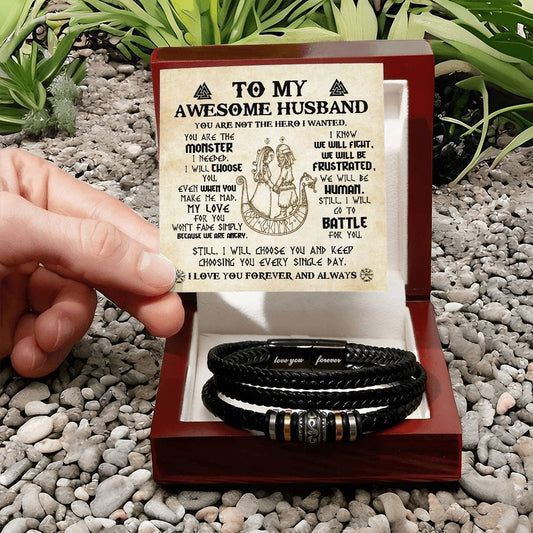 Husband | Battle For You | Love You Forever Bracelet