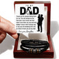 Dad | Always There For Me | Love You Forever Bracelet