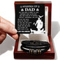 Step Dad | As His Own | Love You Forever Bracelet