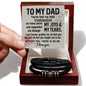 Dad | Held My Hand | Bracelet