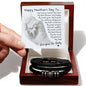 Fur Dad | My Whole World | Love You Forever Bracelet