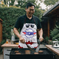 Dad | Top Dad | Apron with F-14 Silhouettes | White