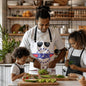 Dad | Top Dad | Apron with F-14 Silhouettes | White