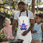 Dad | Top Dad | Apron with F-14 | White