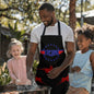 Dad | Top Dad | Apron with F-14 Silhouettes | Black