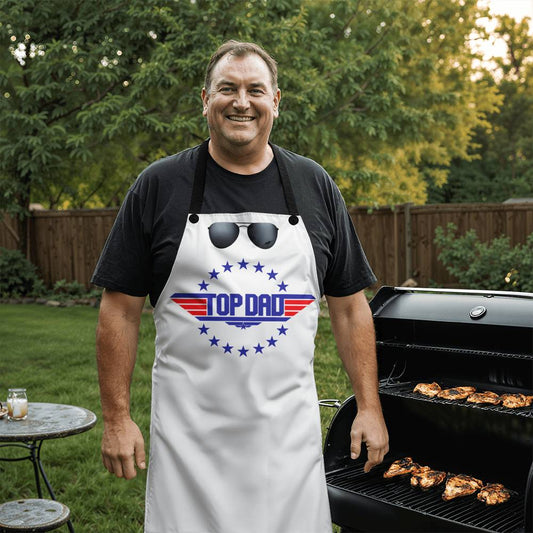 Dad | Top Dad | Apron | White