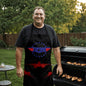 Dad | Top Dad | Apron with F-14 Silhouettes | Black