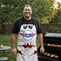 Dad | Top Dad | Apron with F-14 Silhouettes | White