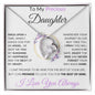 To My Precious Daughter | "Once Upon a Time..." | Forever Love Necklace | I love You Always