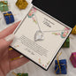 To My Beautiful Mom | I Love You | Forever Love Necklace