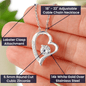 To My Soulmate | My One True Love | Forever Love Necklace | FREE Earrings with Purchase TODAY!