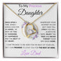 To My Precious Daughter | "Once Upon a Time..." | Forever Love Necklace | Love Dad