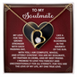 To My Soulmate | My One True Love | Forever Love Necklace | FREE Earrings with Purchase TODAY!