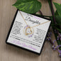 To My Precious Daughter | "Once Upon a Time..." | Forever Love Necklace | I love You Always