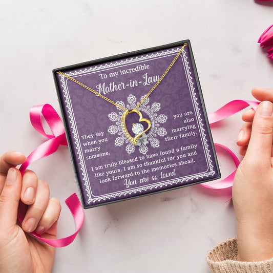 Mother-In-Law | Family Like Yours | Forever Love Necklace
