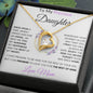 To My Precious Daughter | "Once Upon a Time..." | Forever Love Necklace | Love Mom