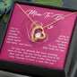 Mom To Be | Someone's Whole World | Forever Love Necklace