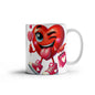 Valentine's Coffee Mug | 11 & 15 oz. | Put A Smile On Your Face! (8)