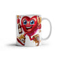 Valentine's Coffee Mug | 11 & 15 oz. | Put A Smile On Your Face! (1)