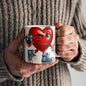 Valentine's Coffee Mug | 11 & 15 oz. | Put A Smile On Your Face! (8)