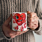 Valentine's Coffee Mug | 11 & 15 oz. | Put A Smile On Your Face! (8)