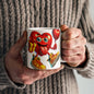 Valentine's Coffee Mug | 11 & 15 oz. | Put A Smile On Your Face! (3)
