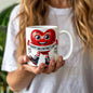 Valentine's Coffee Mug | 11 & 15 oz. | Put A Smile On Your Face! (4)