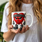 Valentine's Coffee Mug | 11 & 15 oz. | Put A Smile On Your Face! (7)