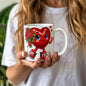 Valentine's Coffee Mug | 11 & 15 oz. | Put A Smile On Your Face! (9)