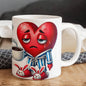 Valentine's Coffee Mug | 11 & 15 oz. | Put A Smile On Your Face! (10)