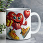 Valentine's Coffee Mug | 11 & 15 oz. | Put A Smile On Your Face! (3)