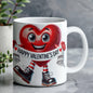 Valentine's Coffee Mug | 11 & 15 oz. | Put A Smile On Your Face! (4)