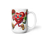 Valentine's Coffee Mug | 11 & 15 oz. | Put A Smile On Your Face! (2)