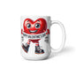 Valentine's Coffee Mug | 11 & 15 oz. | Put A Smile On Your Face! (4)
