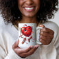 Valentine's Coffee Mug | 11 & 15 oz. | Put A Smile On Your Face! (5)