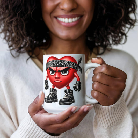 Valentine's Coffee Mug | 11 & 15 oz. | Put A Smile On Your Face! (7)